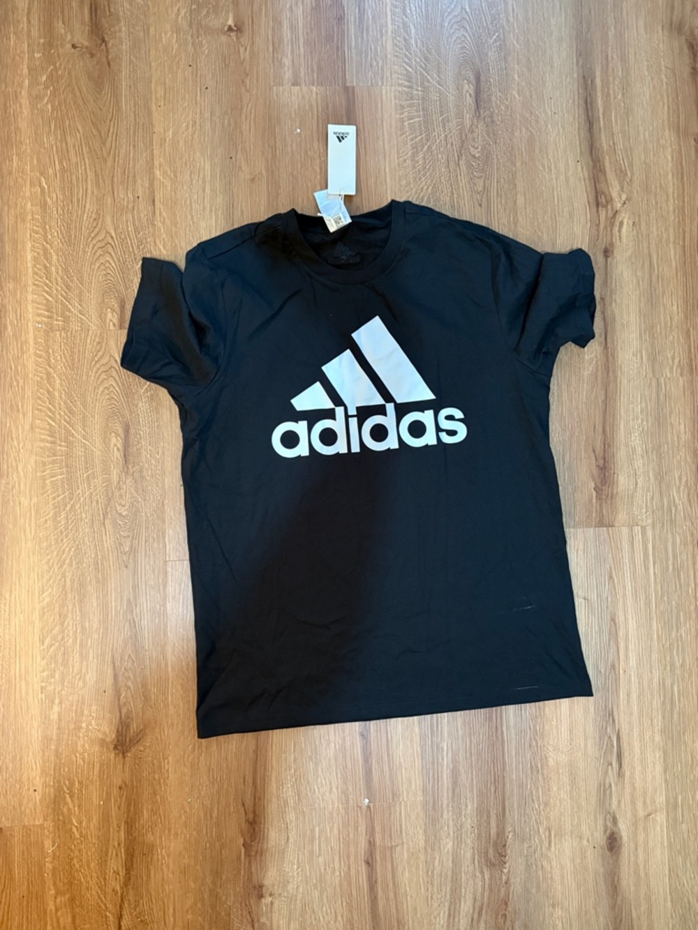Men’s Adidas Black Logo Tee